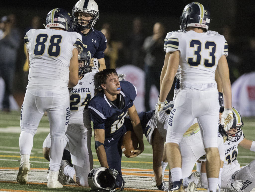Class 3A state championship: Queen Creek Casteel 35, Pusch Ridge Christian 28